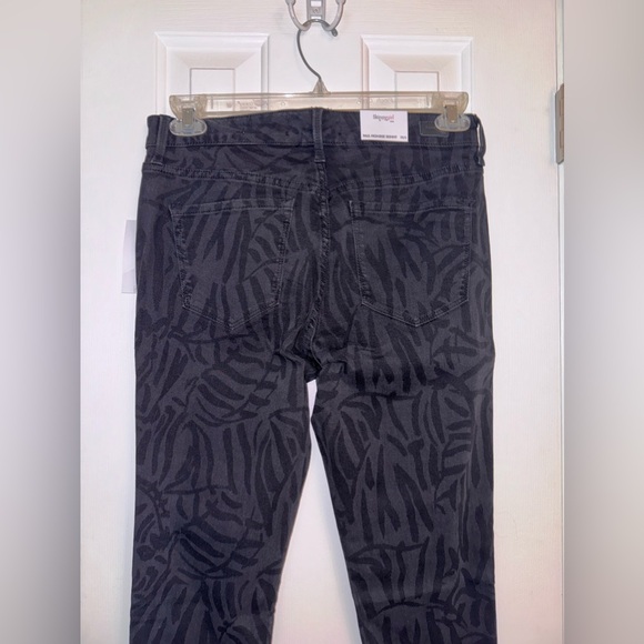 SkinnyGirl Black Paul Zebra Printed High-Rise Skinny Jeans, NEW with Tags - Picture 12 of 16
